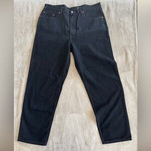 Men’s Levi's Classic 550 Black Jeans 40 x 32 NWT